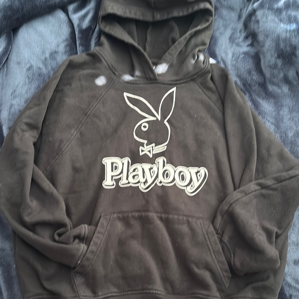 Playboy Kids Hoodie - Brown